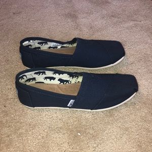 Navy Blue TOMS